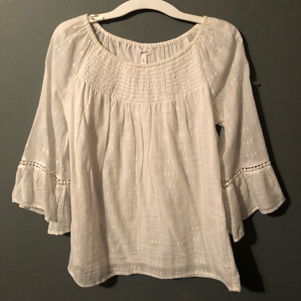 Shear blouse